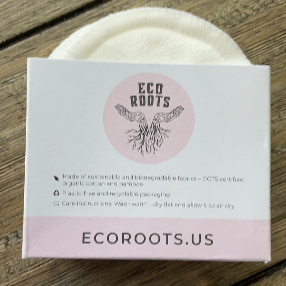 ECO Roots Organic Reusable Facial Rounds - Picture 3 of 3